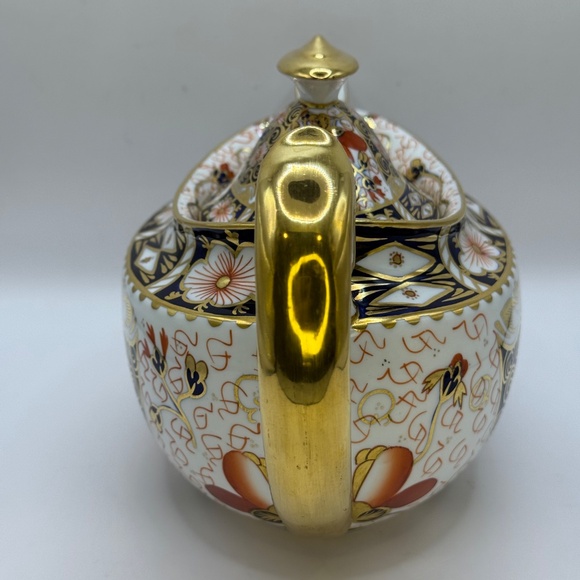 Royal Crown Derby Imari 2451 Partial Teapot. Large 6 cup teapot dated 1939. - Picture 6 of 17